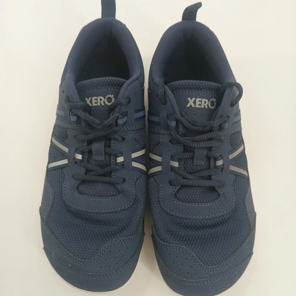 Xero Shoes Mens Prio Barefoot Running Shoes Navy Blue Minimalist‎ Sneaker Size 8